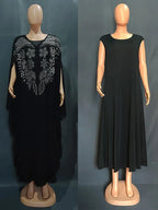 Abayas For Women Dubai Luxury 2024 Chiffon Boubou Muslim Fashion Dress Caftan Marocain Wedding Party Occasions Djellaba Femme - Matrix-studios.com
