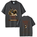 Rapper Chris Brown Breezy Bowl XX Tour 2025 T-shirt Men Women Hip Hop Fashion Pop Music  T Shirts Casual Cotton Vintage T-shirts