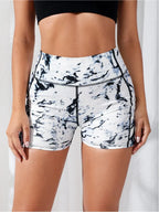 High-Waist Fitness Yoga Shorts Women's Sportswear Butt-Lifting High-Elasticity Moisture-Wicking Breathable for Gym Yoga - Matrix Studios