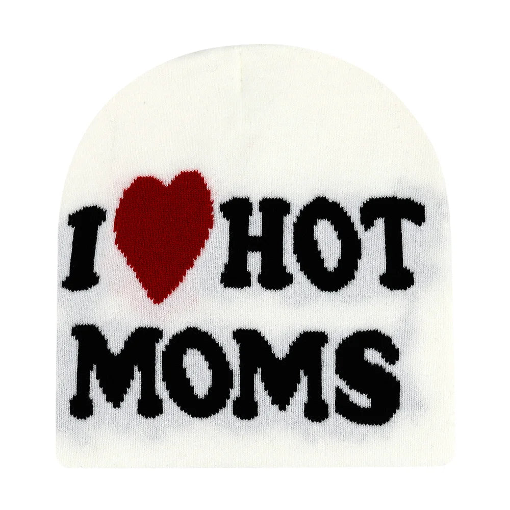 Y2K Letter Knitted Winter Autumn Beanie Cap Men Women Kanye Beanies Gorras Hombre Top Warm Skiing Hat Ear Hats Hip Hop Skullcap - Matrix-studios.com