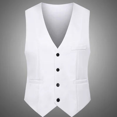 YASUGUOJI New Fashion Business Slim Fit Women Vest OL V Neck Formal Office Ladies Vest Coat Plus Size Work Wear Uniforms - Matrix Studios