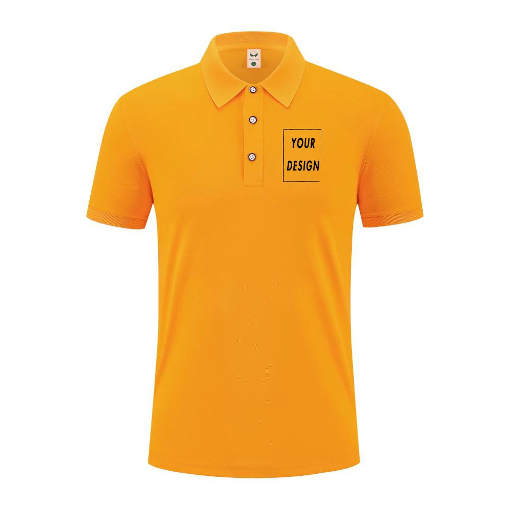 2025 Summer Causal Polo Shirt Custom Logo Printed Text Picture Brand Embroidery Personal Design Breathable Men And WomenTops - Matrix-studios.com