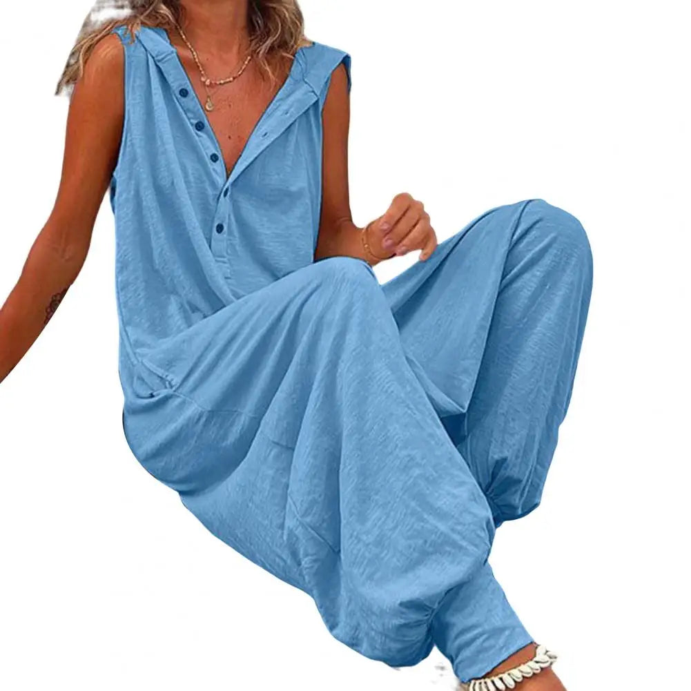 High Quality 2023 Spring Autumn Casual Women's Fashion Cotton Overalls Bohemian Stripe Casual Overalls - Matrix Studios