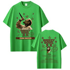 Rapper Chris Brown Breezy Bowl XX Tour 2025 T-shirt Men Women Hip Hop Fashion Pop Music  T Shirts Casual Cotton Vintage T-shirts