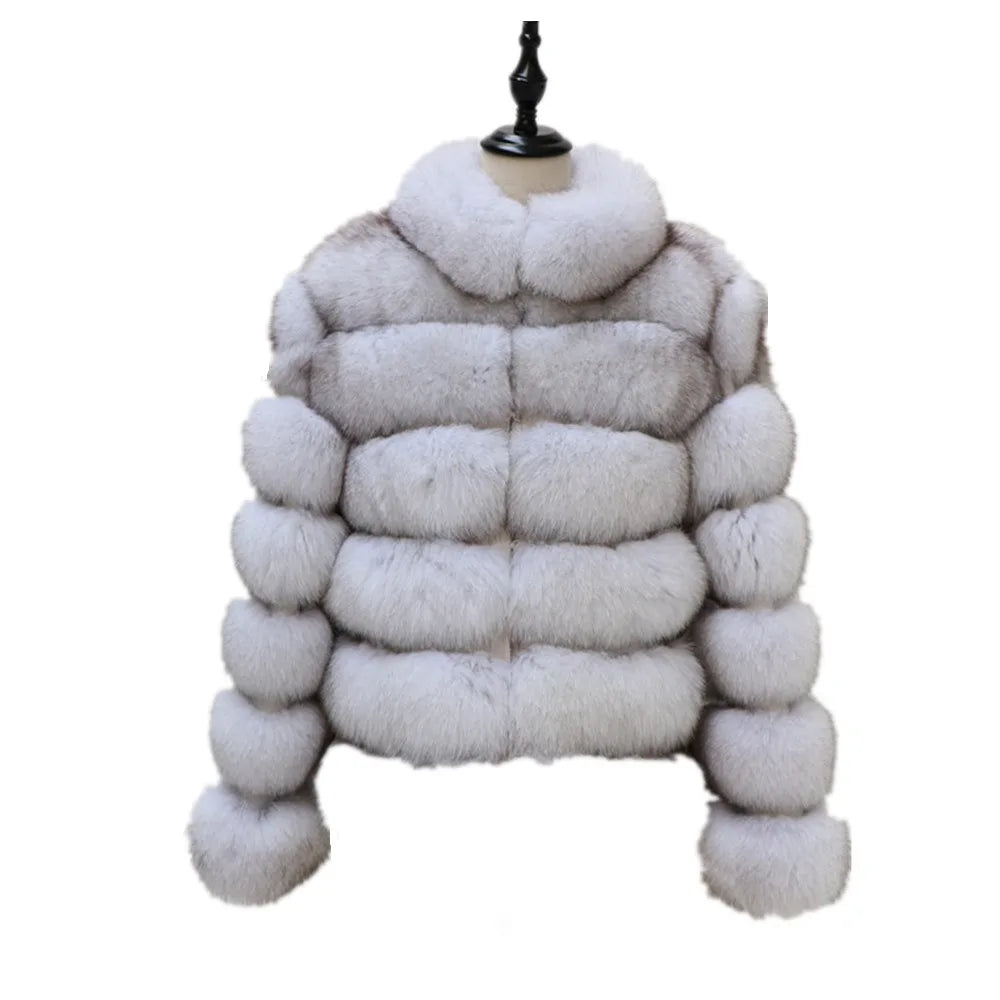 Women Faux Fur Jacket Thick Loose Long Coat Warm Turn Down Collar Full Sleeve Open Stitch Thick Coats Solid Winter 2025 - Matrix Studios