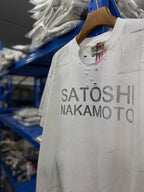 Satoshi Nakamoto 26SS Destroyed Luke Oversized T Shirt Men Women High Quality Tee Tops T-Shirt - Matrix-studios.com