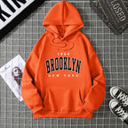 2025 Winter New Women's Hoodie High Street Unisex style Double Pockets Sweatshirts Outerwear Plus-Size Women's Clothing CYXX227 - Matrix Studios