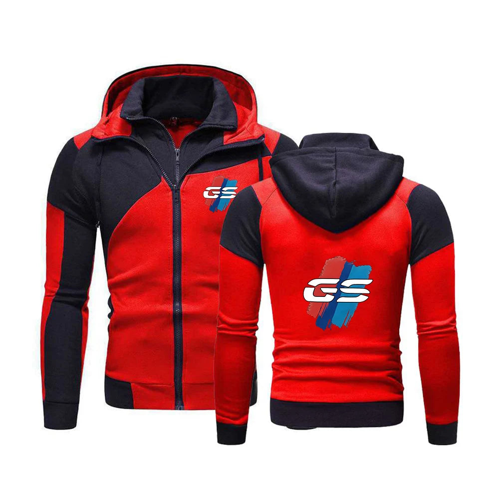 GS Adventure Motorcycle 2025 Spring Autumn Men's Fashion Long Sleeve Slim fit Sportswear Comfortable Hoodie Pants Suits - Matrix Studios