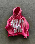Korean Fashion Simple Gray Double Sided Oversized Zipper Hoodie Women Y2K New Harajuku Gothic Casual Joker Couple Sweatshirt - Matrix Studios