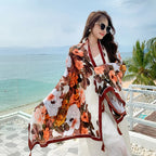 23 Styles 90x180cm Travel Beach Pareo Sunscreen Cover-Ups Women Large Dress Bikini Bathing Brazilian Swimwear Sarong Wrap Scarf - Matrix Studios