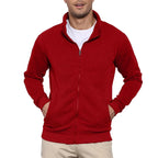 New Men's Sweat Jacket Pullover Hoodie Sweatshirt Man Without Hood with Zip Jacket Outdoor Sport Lightweight Streetwear M-3XL - Matrix Studios