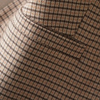 Checkered Short V-Neck Single Breasted Vest for Women in Spring and Autumn Fashionable and Slimming for the Workplace Interior a - Matrix Studios