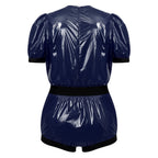 Men Women Waterproof Glossy Bodysuit Leak-proof Washable Diaper Cover Elderly Bedridden Special Needs Adaptive Jumpsuit Swimwear - Matrix Studios