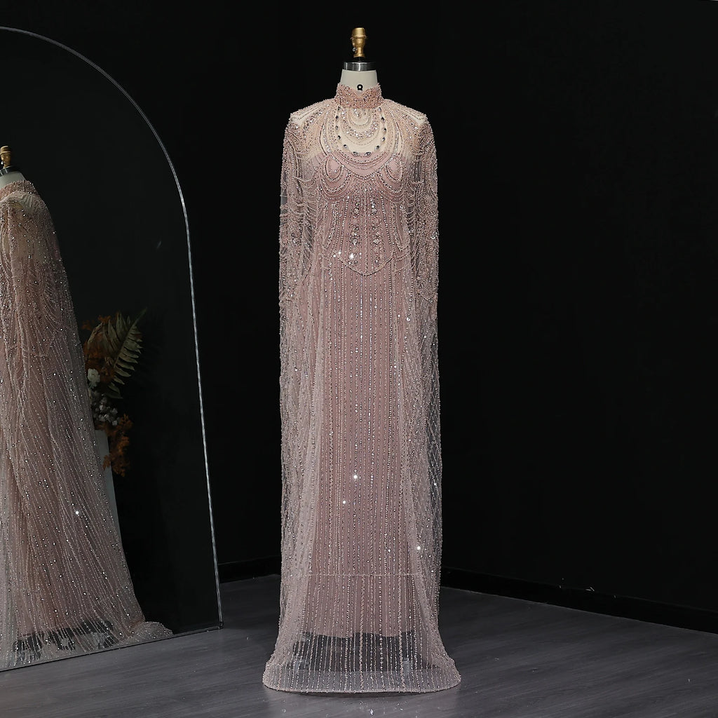 Customized Evening Dresses Luxury sexy Prom Dress Caftan Nude Wedding Formal Elegant Exquisite High Quality Party Gown for Women - Matrix Studios