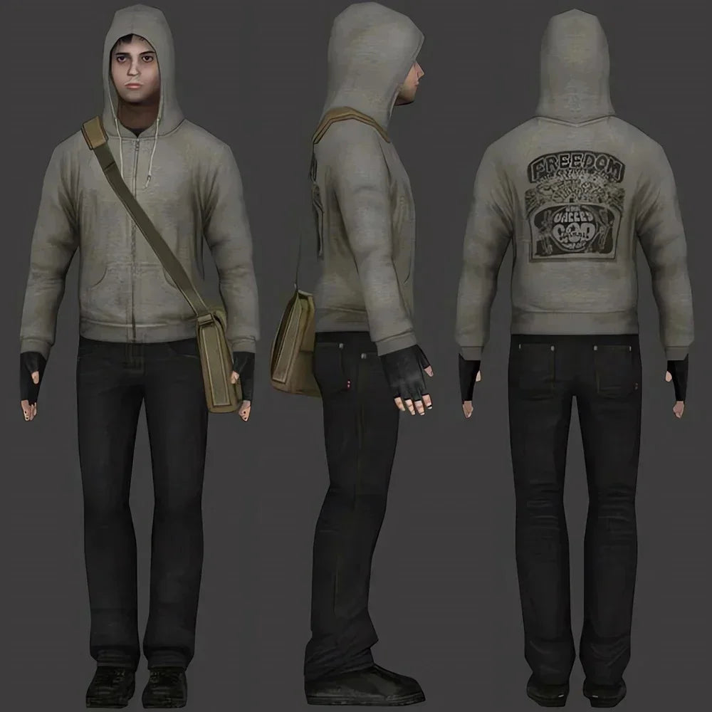 Simon Henriksson Zipped Hoodie Cry of Fear Simon's Hooded Cosplay Sweatshirt Winter Sweater Gamer Gift Trendy Aesthetic Hoodies - Matrix Studios
