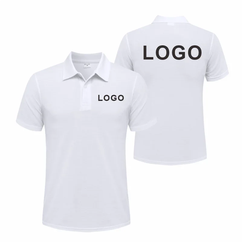 Custom Logo Polo Shirt Men Women Short Sleeve Golf Business Team Workwear Personalized Print Company Uniform Casual Polo Tops - Matrix-studios.com