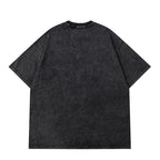 2025 Washed Vintage T-Shirts Street Hip Hop Retro Punk T Shirt women Harajuku Casual Cotton Short Sleeve Acid Wash TShirts tops