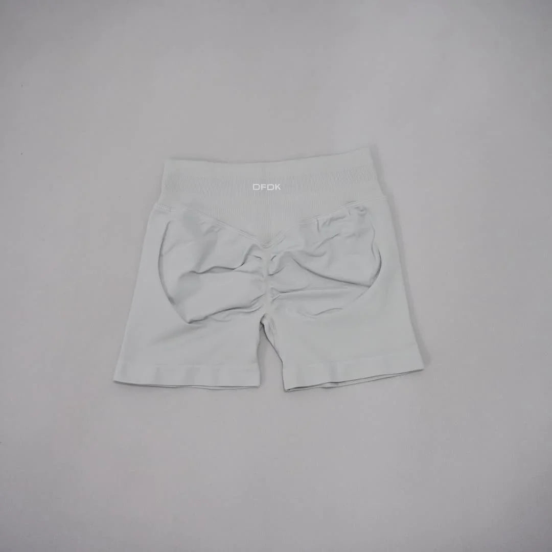 DFDK Women High Waist Yoga Shorts Scrunch Butt Lift Workout Shorts Squat Proof Fitness Gym Running Sports Push Up Athletic Leggi - Matrix Studios