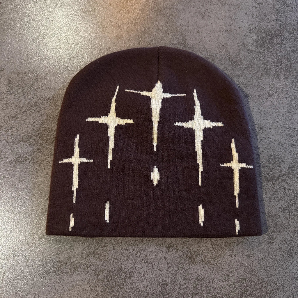 Y2K Letter Butter Knit Hats Skullies Beanies Autumn Winter Warm Hat Men Women Hip Hop Quality Skiing Cap Cycling Windproof New