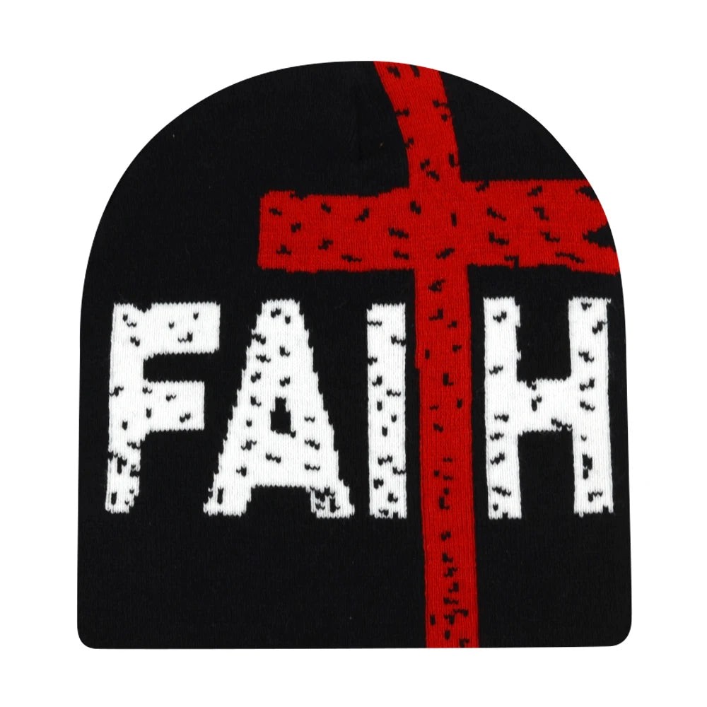Y2K Letter Butter Knit Hats Skullies Beanies Autumn Winter Warm Hat Men Women Hip Hop Quality Skiing Cap Cycling Windproof New