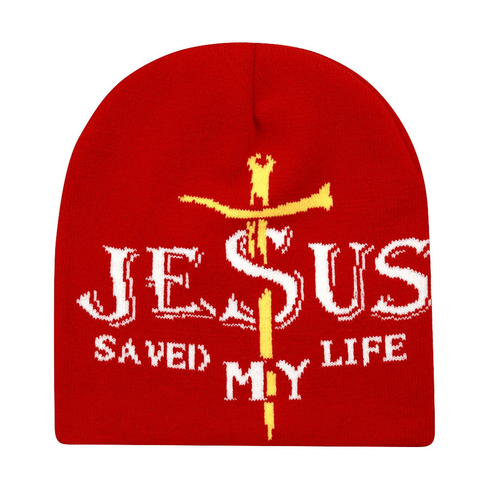 New Autumu Winter Keep Warm Knit Hat Women Men Skiing Beanies Outdoor Cold Hat Cycling Skullcap Fashion Letter Y2K Hiphop Beanie