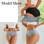 4Pcs/Set Comfort Cotton Panties Women High Waist Briefs Seamless Underwear Breathable Underpants Plus Size Panty S-2XL Intimates - Matrix Studios
