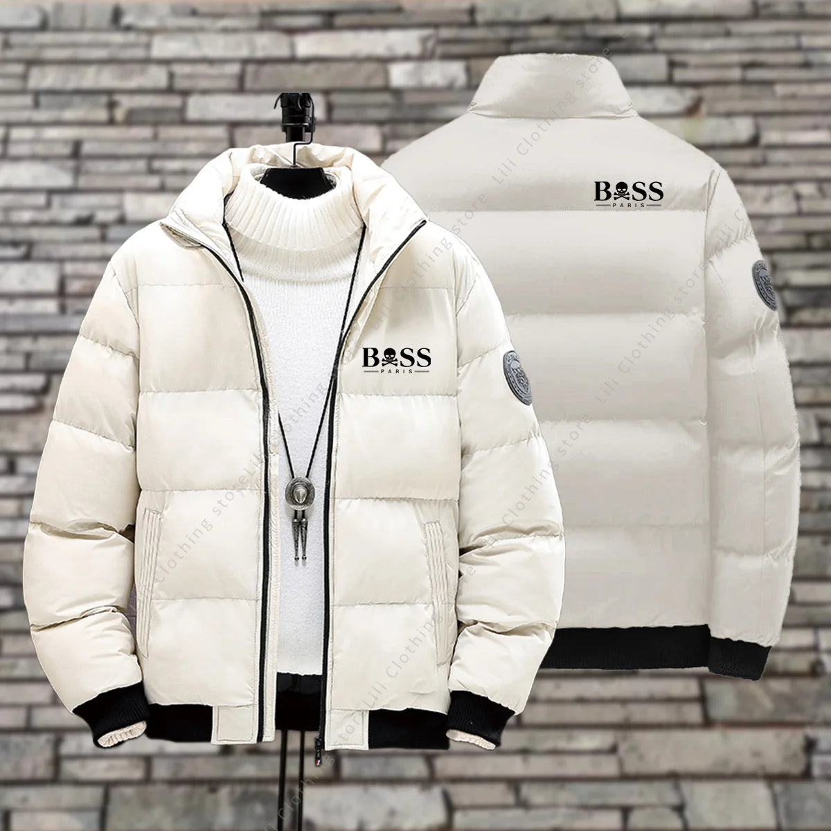 Mens Winter Jackets 2026 New Thick Warm Parkas Puffer Jacket Bomber Jacket Down Coats Fashion Designer Clothes Men Down Jackets - Matrix Studios