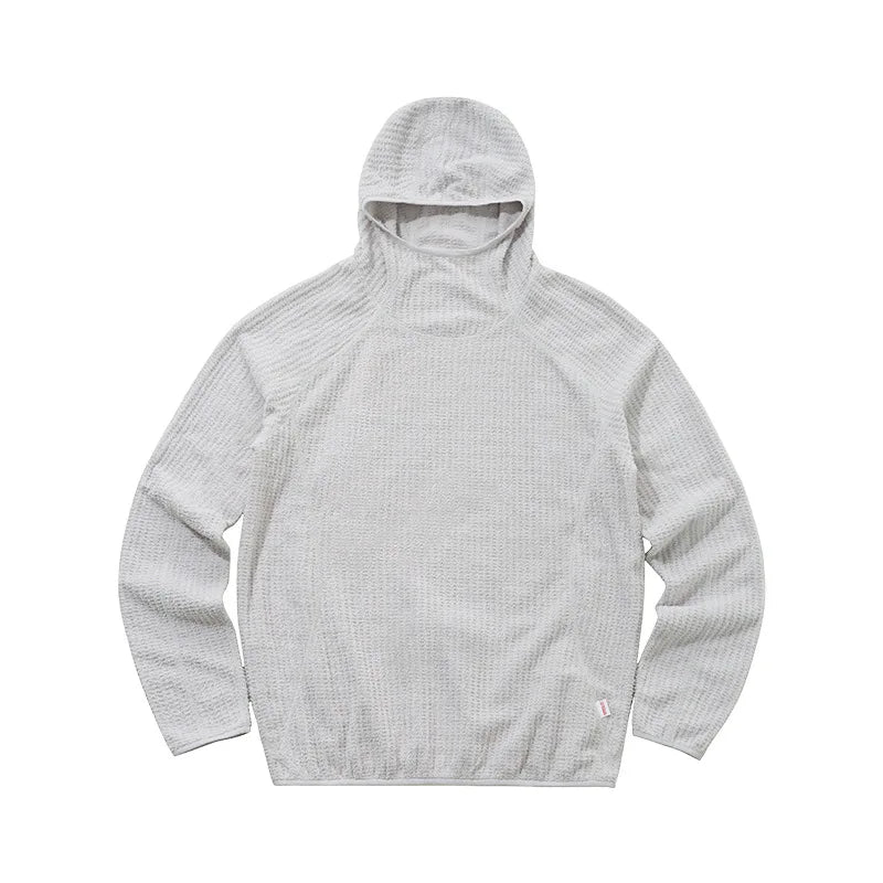 Men's air fleece hooded sweater autumn and winter new lightweight thermal hoodie couple - Matrix Studios