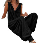 High Quality 2023 Spring Autumn Casual Women's Fashion Cotton Overalls Bohemian Stripe Casual Overalls - Matrix Studios