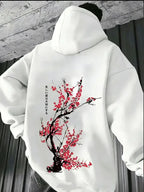 A Japanese streetwear Harajuku printed hoodie for men, a sporty, casual and fashionable autumn and winter sweatshirt top - Matrix Studios