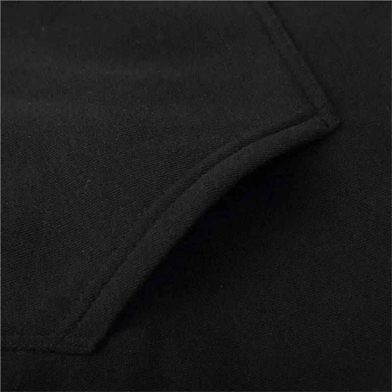NORWAY printing Autumn winter models Men's Fleece windproof Warm Cotton Oversized Hoodie Outdoor Commuter Men's High Elastic top - Matrix Studios