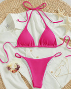 2026 New Bikini Set Pad Beach Triangle Swimwear Women XS-XL Maio Biquinis Swimsuit Tankini Femme Badpak Dames Mujer купаль - Matrix-studios.com