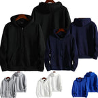 2025 New Fashion Zipper Hoodies Women/Men Fashion Long Sleeve Hooded Sweatshirt Casual Autumn Winter Sportwear Solid Clothes - Matrix Studios