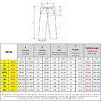 Extra Big Size Jeans Men High Elastic Waist Baggy Denim Pant Male Plus Large Loose Slim Fit Cowboy Trouser 8XL 6XL Classic Black - Matrix Studios