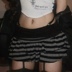 Cute Sweet Millennium Spice Girls Lace Mini Skirt Trendy Elegant Vintage Harajuku Skirt Subculture Fashionable Female Slim Skirt - Matrix-studios.com