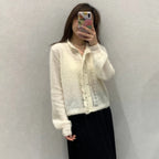 Tuularose Women Fashion Cardigan Spring Autumn Solid Lace-Up Single-Button Sweaters Chic Casual Commuter New 2026 Female Jumpers - Matrix Studios