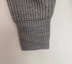 Slouchy Cardigan Knitted Drop Shoulder Long Sleeve Ribbed Open Front Sweater Jacket Women Teen-girl Fall Winter Basic Outfit - Matrix Studios
