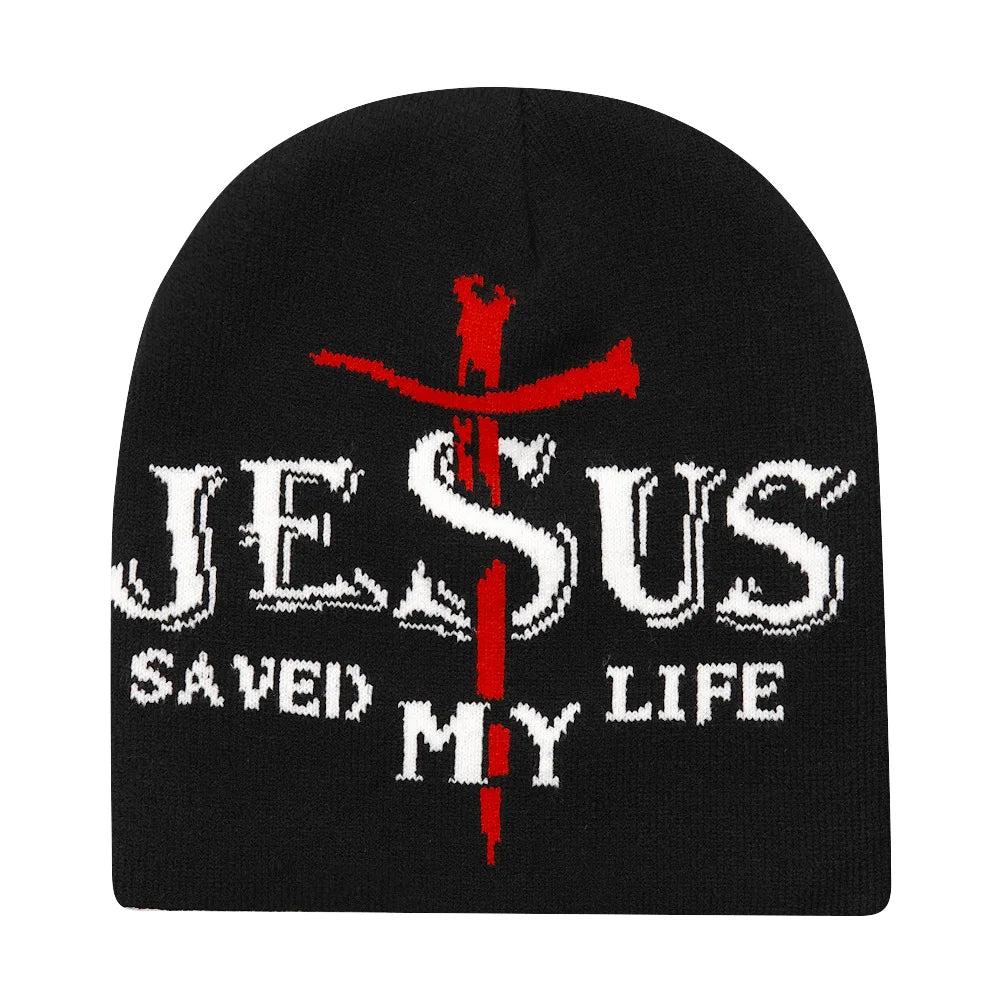 New Autumu Winter Keep Warm Knit Hat Women Men Skiing Beanies Outdoor Cold Hat Cycling Skullcap Fashion Letter Y2K Hiphop Beanie