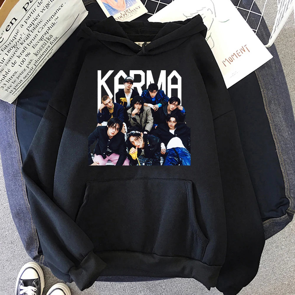 2025 New Album KARMA Hoodie Hot Song Ceremony Retro Women/men Hoodies Autumn Winter Clothes Aesthetic Sweatshirt Vintage - Matrix Studios
