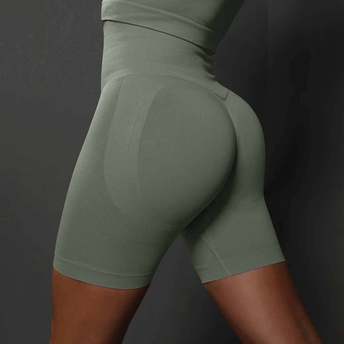 Yoga Shorts Women Sports Shorts Seamless Gym Workout Shorts High Waist Push Up Fitness Sports Shorts Cycling Shorts - Matrix Studios