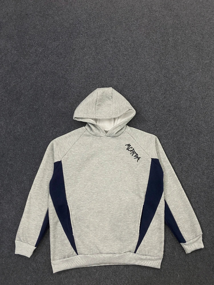 Autumn and winter new trendy men's and women's high street Japanese casual sports letter hooded sweatshirt and pants set