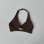 Wire-Free Push-Up Sports Bra for Women, Halter Neck Fitness Bra, Sexy Yoga Top, Sexy Summer Wear - Matrix Studios