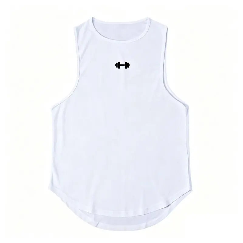 Summer Men's Gym Tank Top Fitness Training Clothing Quick-drying Loose Bodybuilding Sleeveless Shirt Men Fashion Basketball Vest - Matrix Studios