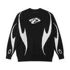 Autumn Winter Women Retro Pullover Sweater Fashion Long Sleeve Star Pattern Y2K Sweater Lady Casual Harajuku Knit Sweater Unisex - Matrix Studios