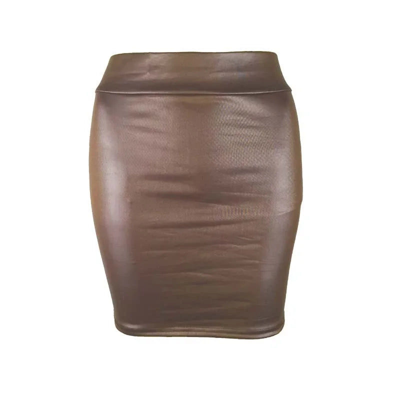 Women Summer Mini Skirts High-waist Slim Fittness Hip Pencil Skirts Vintage Bodycon Skirt Sexy Clubwear Ladies Office Clothing - Matrix-studios.com