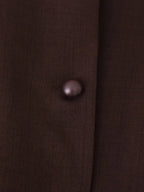 ETJ Autumn 2025 women's elegant fashion solid color round neck vest temperament versatile button up vest - Matrix Studios
