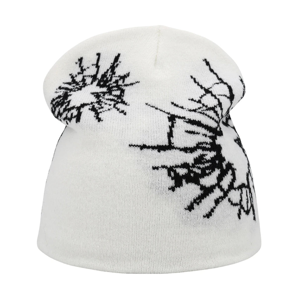 Y2K Letter Butter Knit Hats Skullies Beanies Autumn Winter Warm Hat Men Women Hip Hop Quality Skiing Cap Cycling Windproof New