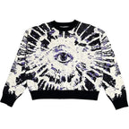 New Hip Hop Streetwear Knitted Sweater men Gothic portrait Print Pullover autumn Harajuku Cotton sweater women Oversized Sweater - Matrix Studios