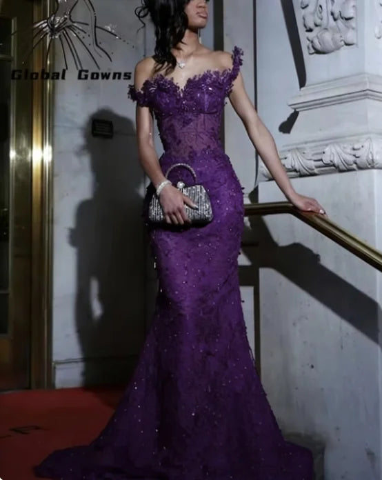 Bespoke Black Prom Dresses 2025 Luxury South African Matric Dance Crystal Party Dress Long Mermaid Evening Gowns Customized - Matrix Studios