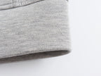 2024 Spring and Autumn New Casual Street Loose Oversize Hooded Zipper Hoodie Space Cotton Jacket Coat Lazy Women's Cardigan - Matrix Studios